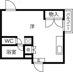 覚王山駅 徒歩9分 2階の物件間取画像